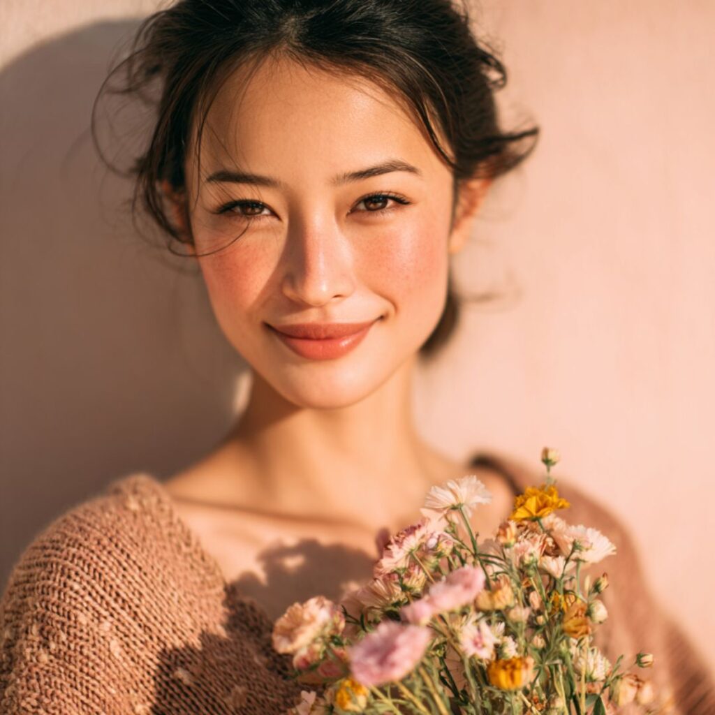 結婚しないこともありだと考える女性の画像