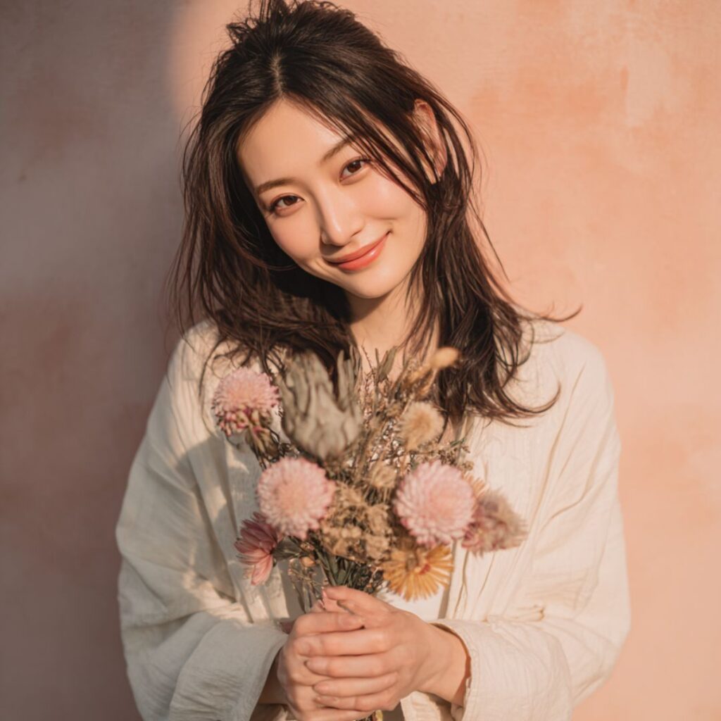 復縁を考える女性の画像