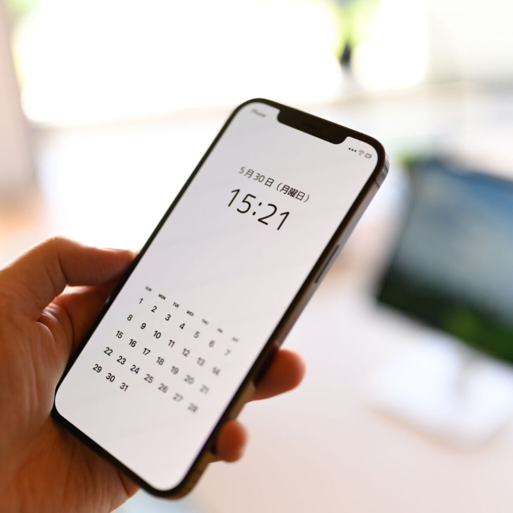 カレンダーの画像