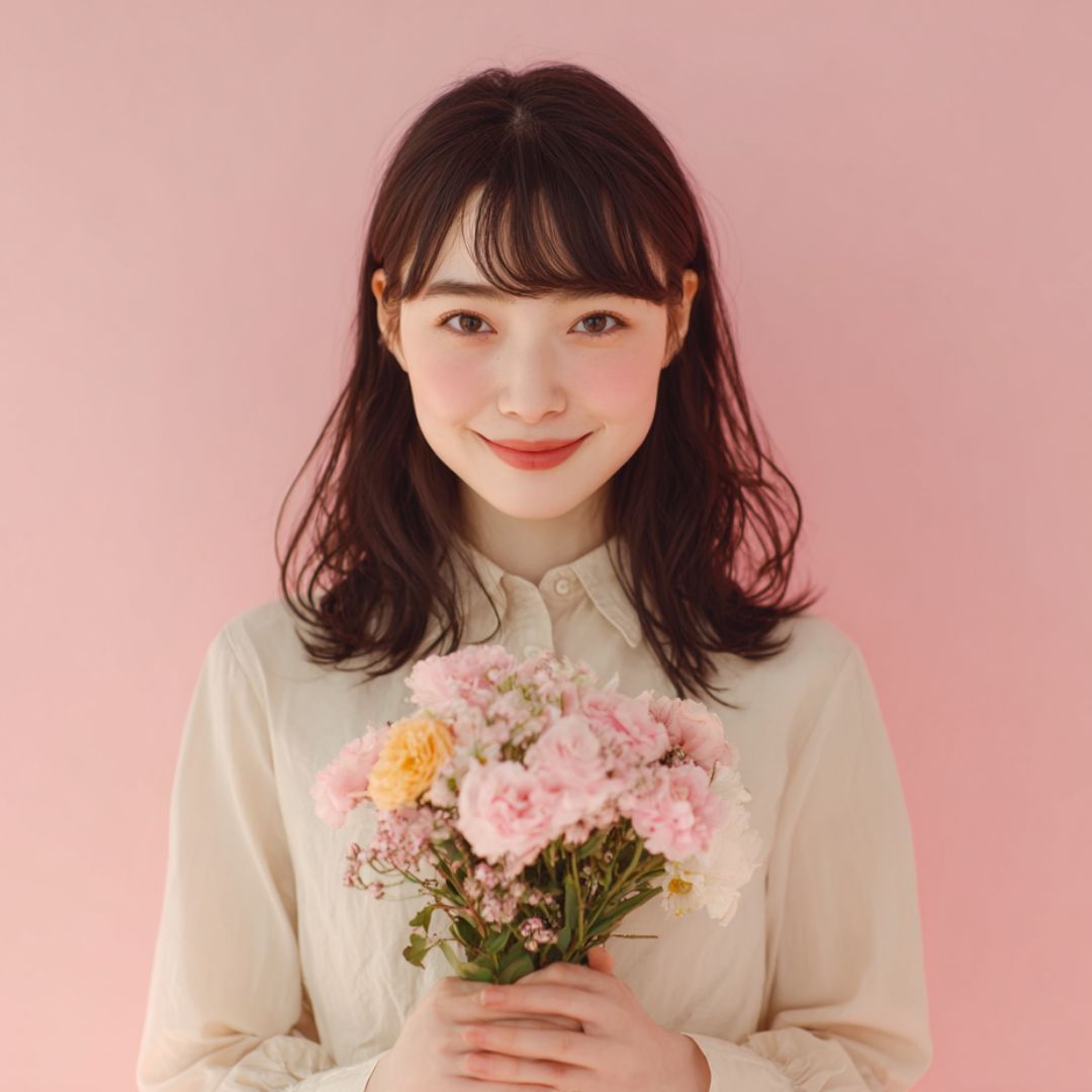 冬休みに婚活をスタートする女性画像