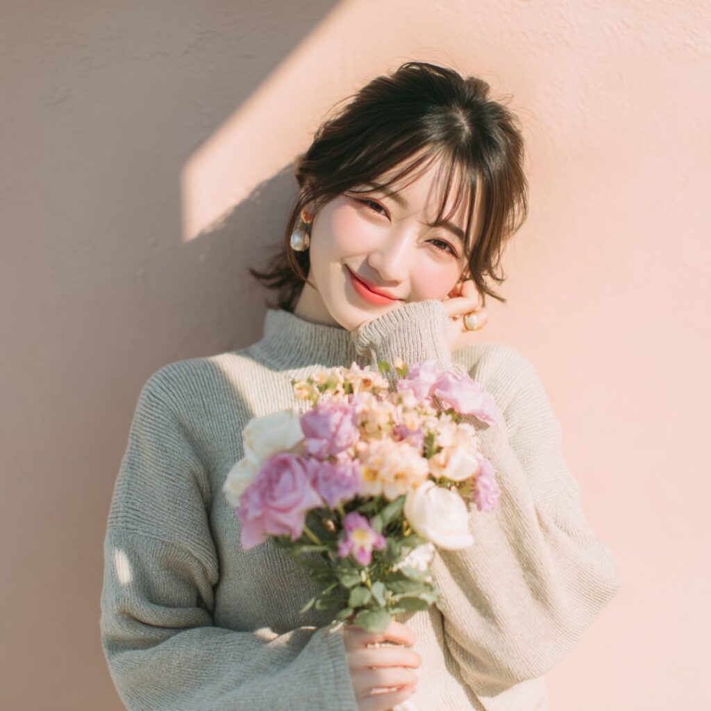 飲み会・合コンで婚活をする女性の画像